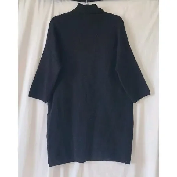 Tuckernuck Pomander Place Womens Black Metallic Noir Vivianne Dress Small - Picture 10 of 12